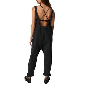 We The Free Black Jumpsuit
